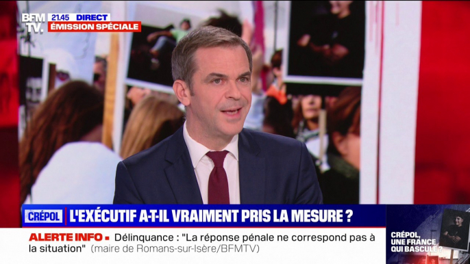 "On est en train de casser les points de deal des grandes villes les uns après les autres", indique Olivier Véran, porte-parole du gouvernement