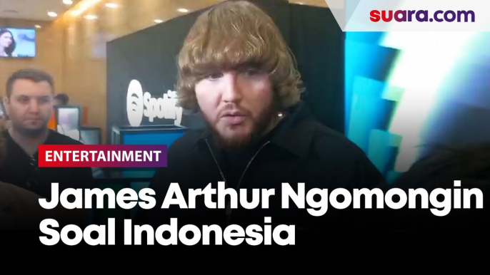 James Arthur Blak-blakan Soal Indonesia, Fans Hingga Konser Hari Ini