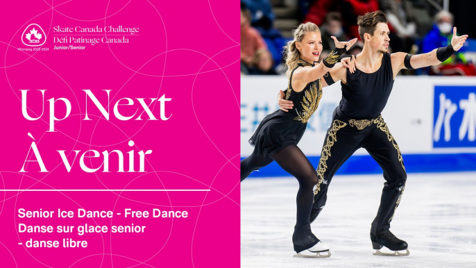 Senior Dance Free Dance / Danse sure glace senior - danse libre - Rink B - 2023-2024 Junior/Senior Skate Canada Challenge / Défi Patinage Canada