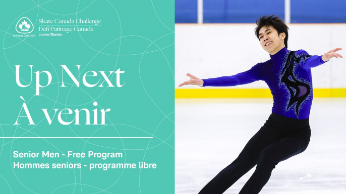 Senior Men Free Program / Hommes seniors - programme libre - Rink A - 2023-2024 Junior/Senior Skate Canada Challenge / Défi Patinage Canada