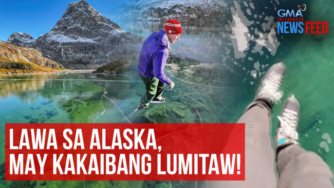 Lawa sa Alaska, may kakaibang lumitaw! | GMA Integrated Newsfeed