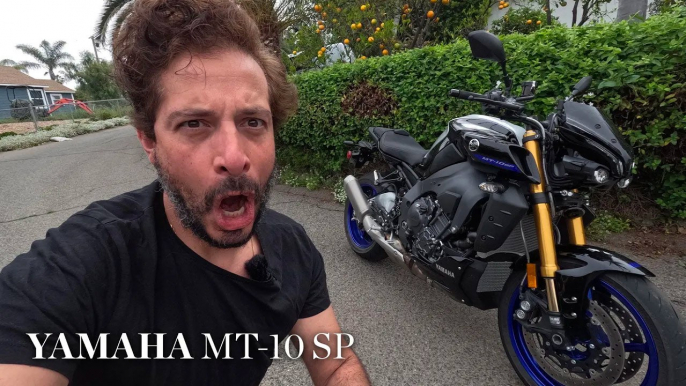 2023 Yamaha MT-10 SP Review MC Commute