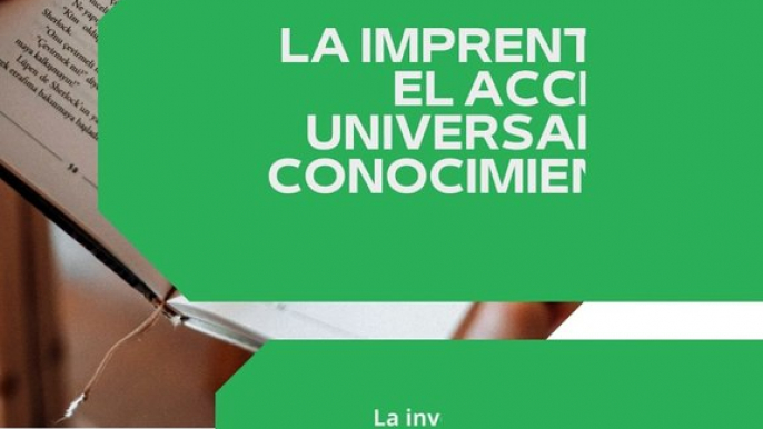 |HABIB ARIEL CORIAT HARRAR | LA IMPRENTA Y LA DEMOCRATIZACIÓN DEL CONOCIMIENTO EN EUROPA (PARTE 2) (@HABIBARIELC)