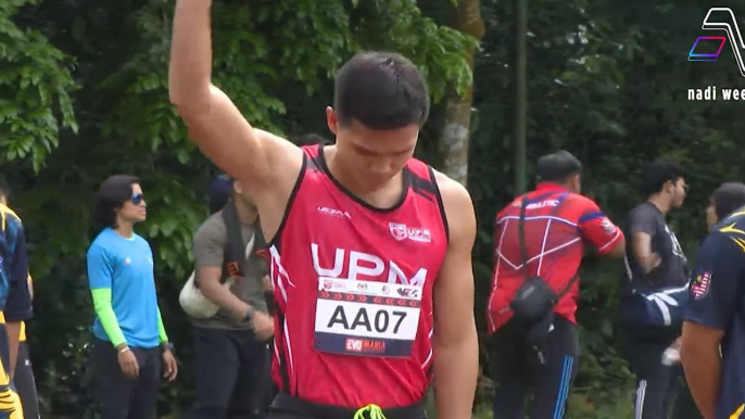 Jonatahan Nyepa ditabal selaku raja pecut saingan 100m lelaki mewakili UPM