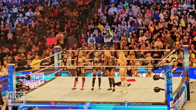 Bayley, Becky Lynch, Charlotte Flair, Asuka, Bianca Belair, Damage Ctrl Off Air After Smackdown!