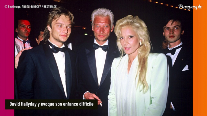 David Hallyday enfant de deux idoles, Johnny Hallyday et Sylvie Vartan : "C'est très difficile à vivre"