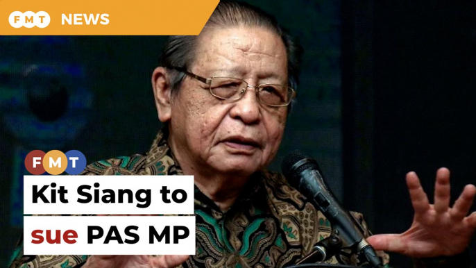 Kit Siang to sue Siti Mastura for defamation