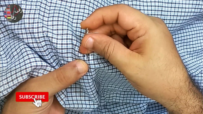 The most professional way to repair a 4-color shirt.