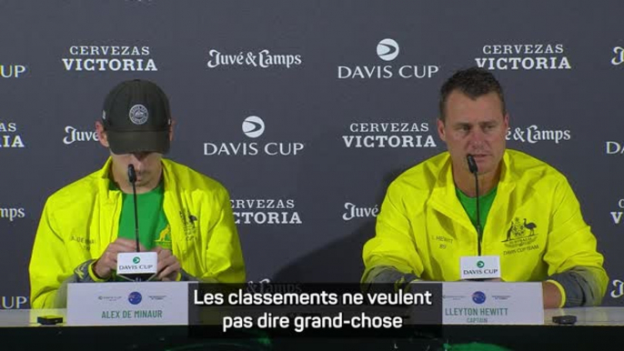 Coupe Davis - Hewitt : "Très fier des garçons" après la qualification en finale