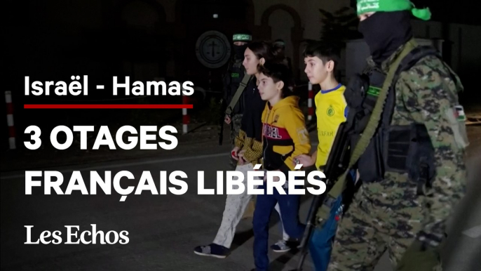 Israël - Hamas : les premiers otages franco-israéliens libérés.