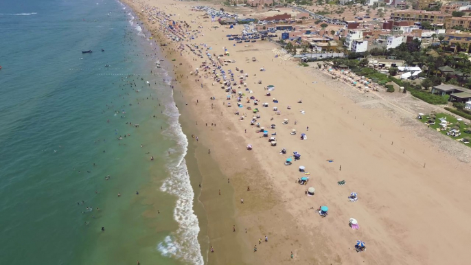 Imi Ouaddar Beach by drone  MOROCCO