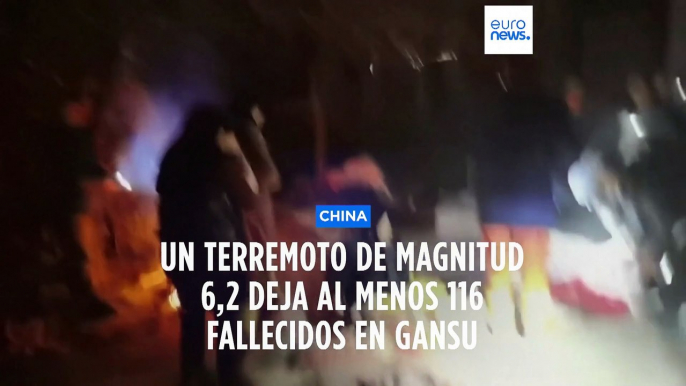 Al menos 116 fallecidos en un terremoto de magnitud 6,2 en la provincia de Gansu en China