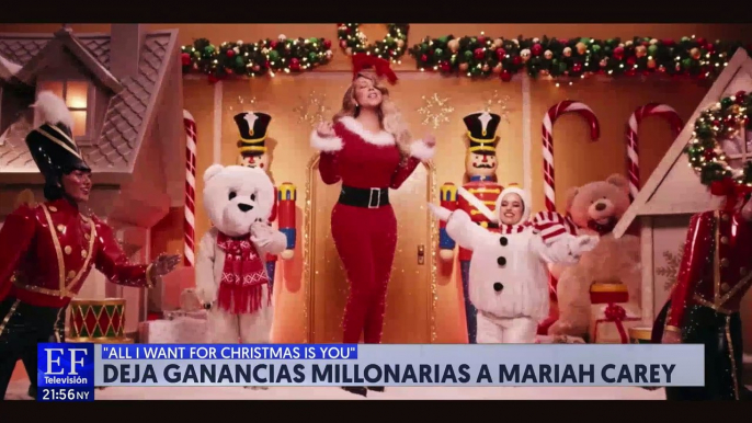 Esta es la canción que le deja ganancias millonarias a Mariah Carey