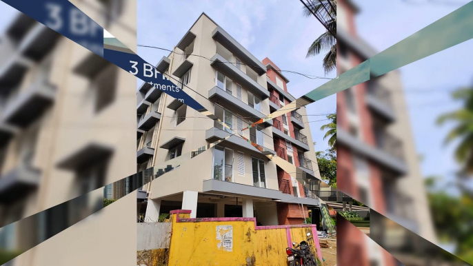 SMS SHRISHTI - Ready To Occupy - 3 BHK Flat For Sale at Maradu Kottaram Jn, Kochi from SMS Builders.