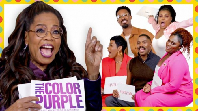 'The Color Purple' Cast Tests How Well They Know Each Other