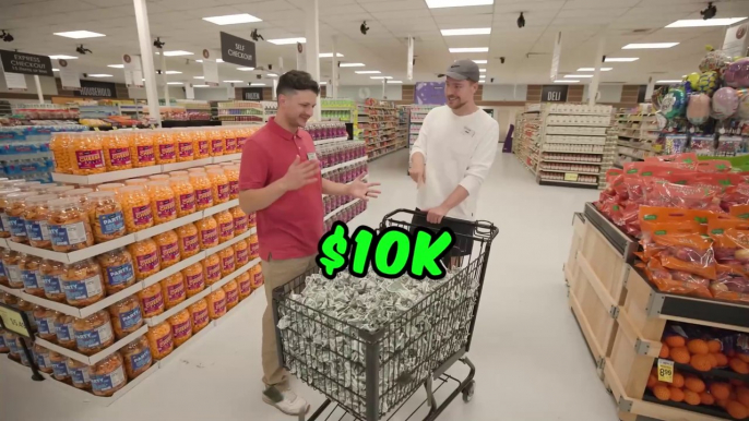 $10,000 Every Day You Survive In A Grocery Store