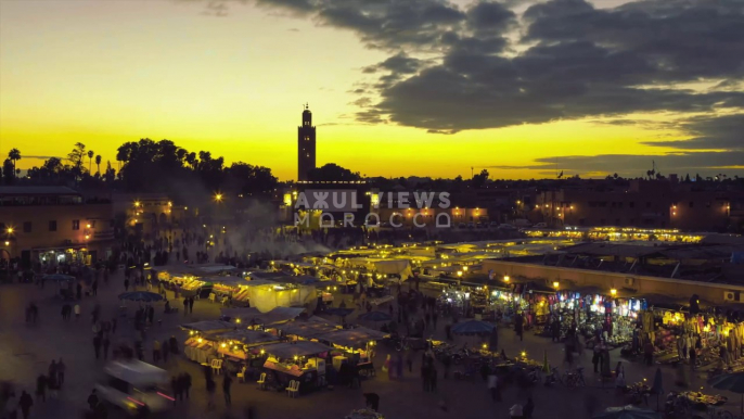 Marrakech by drone مراكش بالدرون