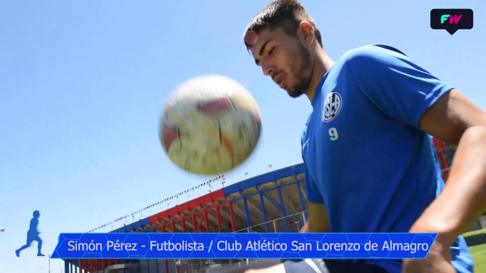 Simón Pérez en la reserva de San Lorenzo y con ansias de ganar!