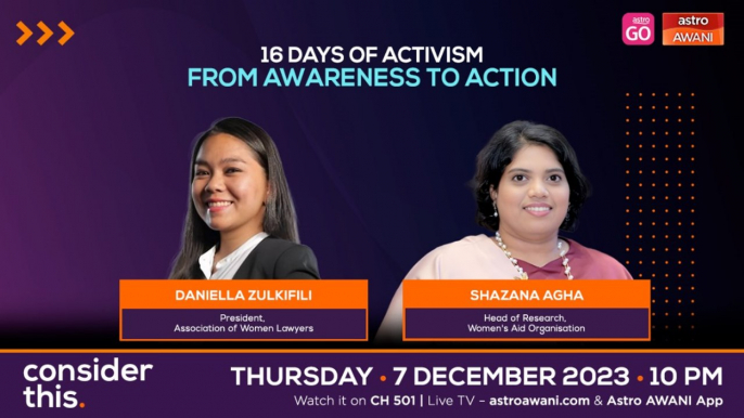 Consider This: 16 Days of Activism (Part 2) — Standing Against Gender-Based Violence