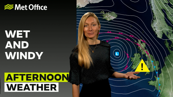 Met Office Afternoon Weather Forecast 07/12/23 - Milder air moving in