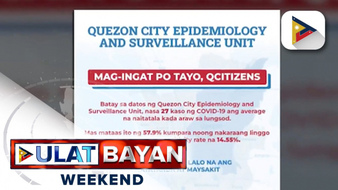 Mga residente ng QC, pinag-iingat dahil sa pagtaas ng kaso ng COVID-19