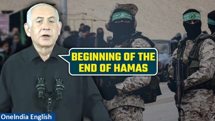 Israel-Hamas War: Netanyahu warns Hamas to surrender as IDF presses in south Gaza | Oneindia News