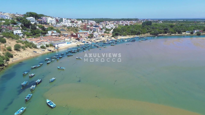 Moulay Bousselham by drone  مولاي بوسلهام بالدرون