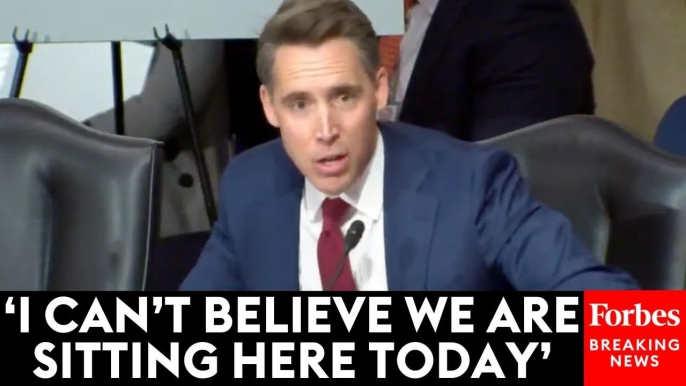 Josh Hawley Claims Damning Coast Guard Report Was 'Deliberately' Concealed From Congress