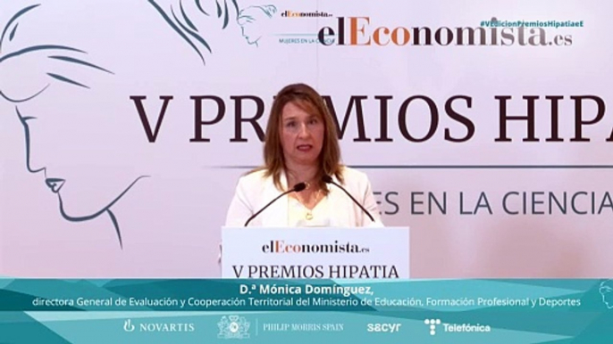 V Edición Premios Hipatia - Mónica Domínguez: "Más de 150 empresas españolas trabajan cada día para eliminar la brecha de género"