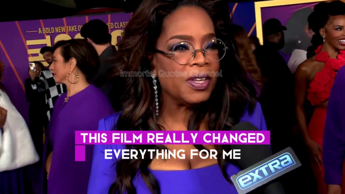 Oprah Winfrey on how 'the color purple'changed her life