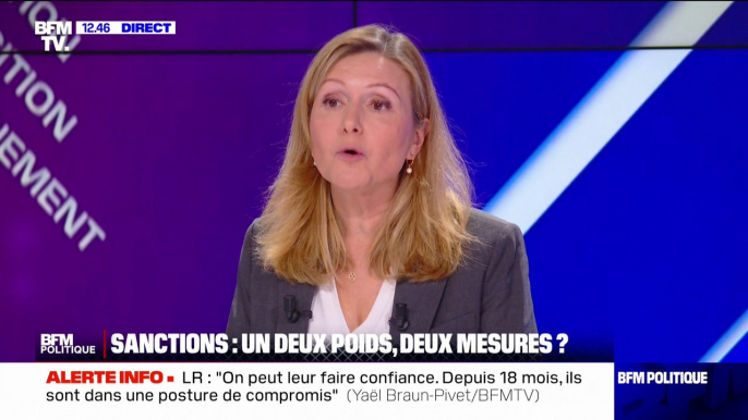 Yaël Braun-Pivet: "Sur les sanctions prononcées à l'Assemblée nationale, je n'ai jamais la main qui tremble"