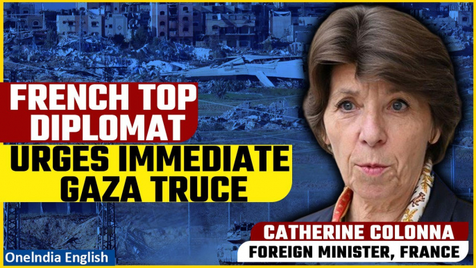 Israel-Hamas War: French top diplomat calls for 'immediate and durable' Gaza truce | Oneindia News