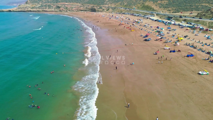 Abouda 25 Km Beach by drone  شاطئ 25 كم بالدرون