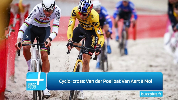 Cyclo-cross: Van der Poel bat Van Aert à Mol