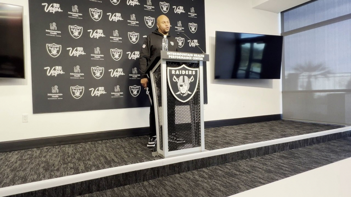 Raiders' Coach Antonio Pierce Final Comments Colts Week