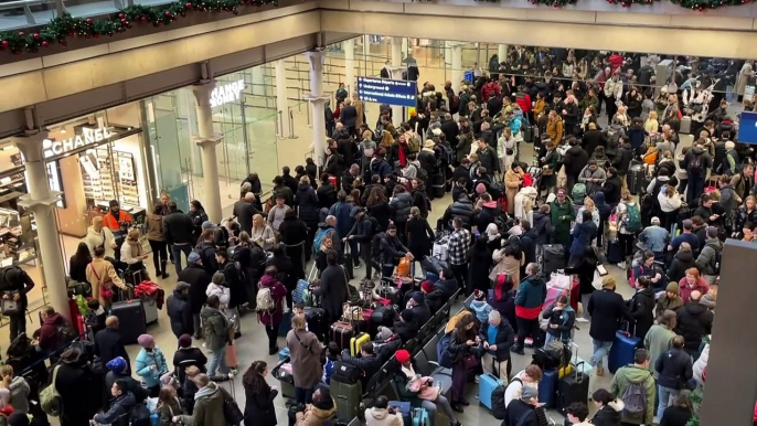 Eurostar services cancelled after major flooding in tunnel