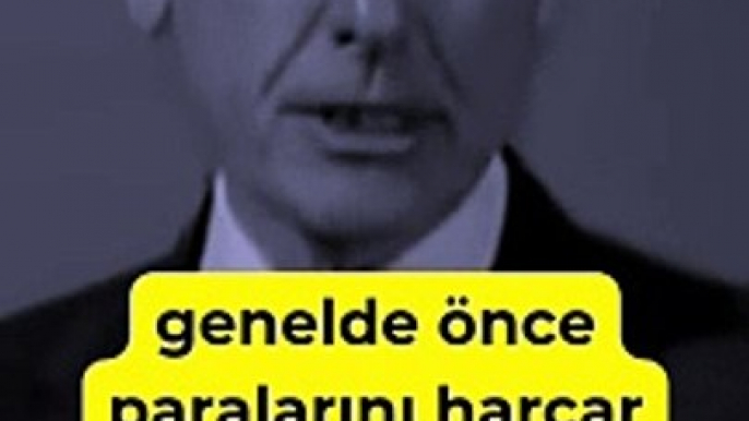 Jim Rohn, önce yatırım kalan parayla da harcama yapmamızı öneriyor.#yatırımcı #jimrohn #finansalözgürlük #ekonomiközgürlük #parakazanma #finans #yatırım #harcama