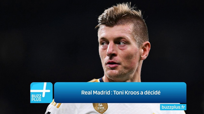 Real Madrid : Toni Kroos a décidé