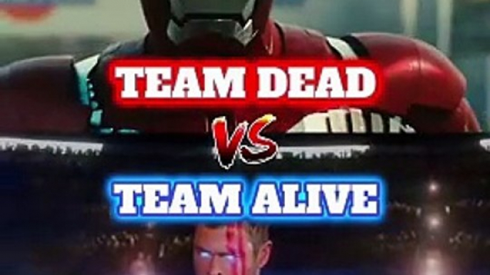 Team dead vs team alive #avengers #marvel #fyp #hero #mcu #tiktok #viral #follow #like #fypシ #cool #foryou #marveledit #edit #edits #superhero #team #dead #alive