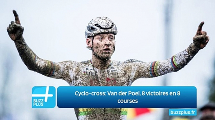Cyclo-cross: Van der Poel, 8 victoires en 8 courses