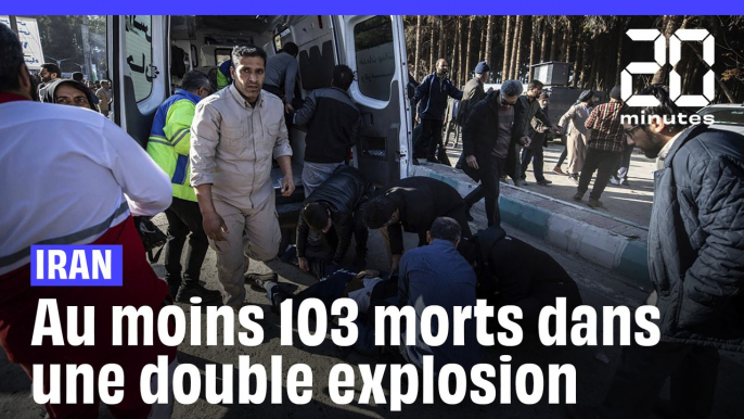 Iran : Au moins 103 morts après une double explosion près de la tombe d'un général iranien #shorts