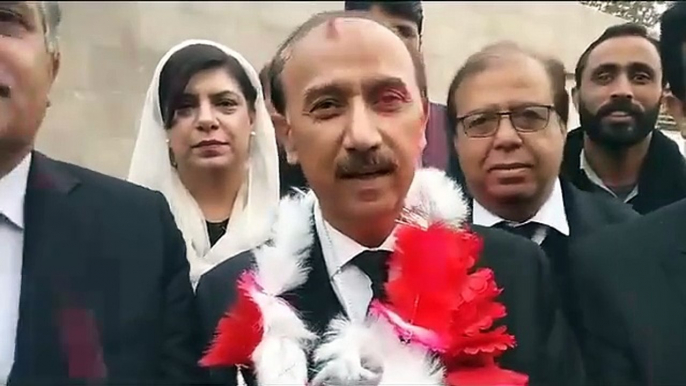 شعیب شاہین کے کاغذات نامزدگی سب حلقوں سے منظور | Advocate Shoaib Shaheen nomination papers have been approved from all three constituencies... Haq Sach has won... Returning Officer should have done justice...