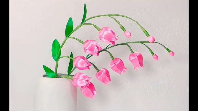DIY handmade artificial flower Decoration Craft Simple handmade tutorial | Craft Wall Hanging! art and craft! PNC Home