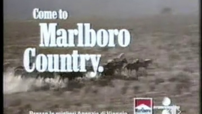 Pubblicità/Bumper anni 80 Italia 1 - Marlboro