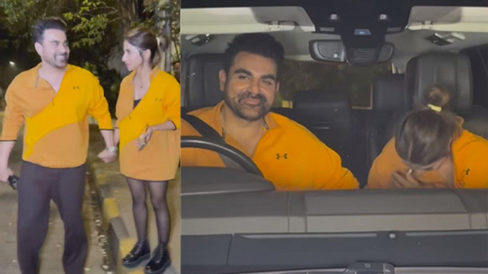 Arbaaz Khan Wife Shura Khan Orange T-Shirt में Twinning करने पर Troll, Public Reaction Viral...