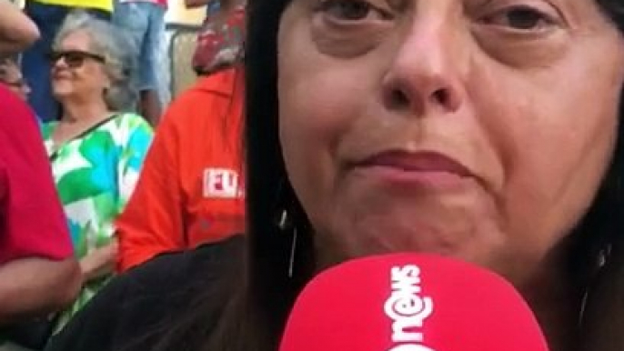 Alice Portugal diz o que pensa sobre ausência de Lula no ato em defesa da democracia; veja vídeo