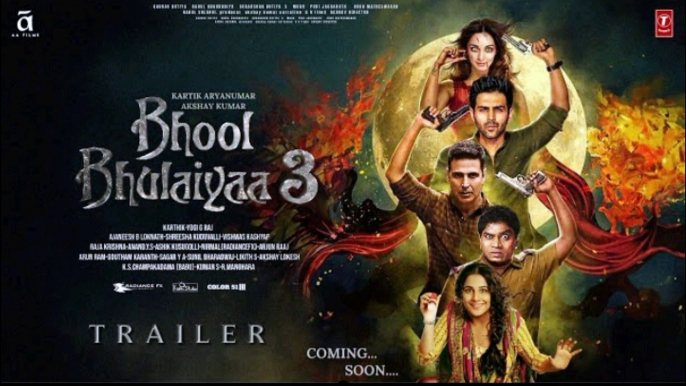 Bhool bhulaiyaa 3 movie pics 2024 / bollywood new hindi movie / A.s channel