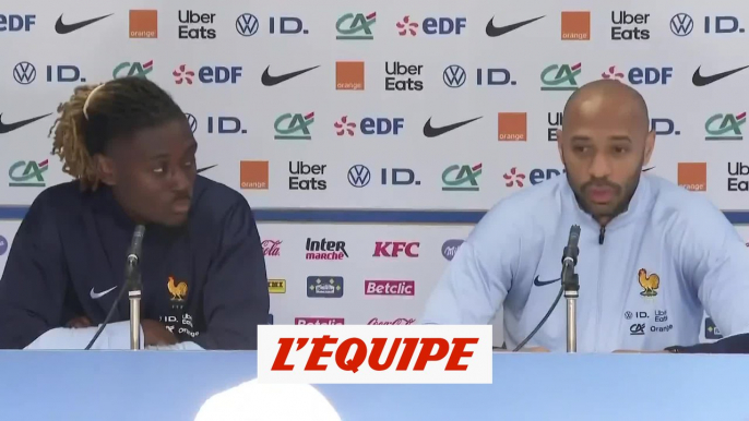 « On sent de la sureté avec Khéphren Thuram » - Foot - Espoirs - Henry