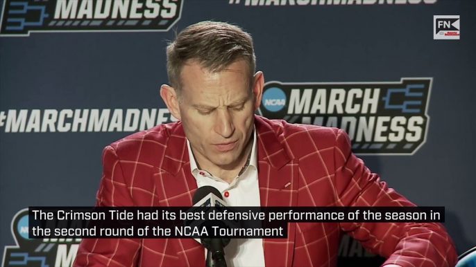 The Crimson Tide had its best defensive performance of the season in the second round of the NCAA Tournament