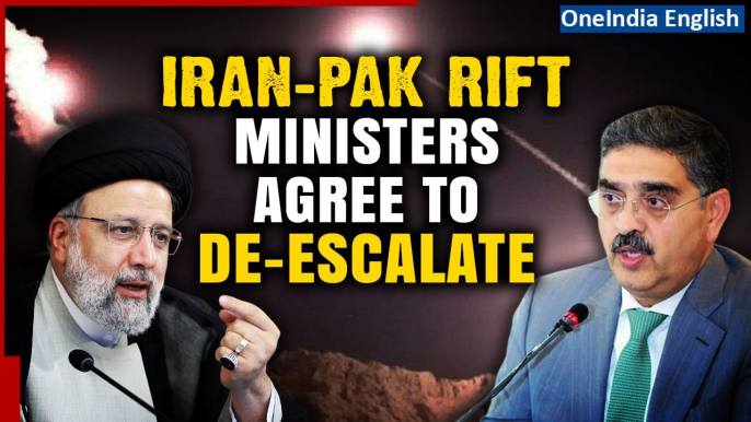 Iran-Pak Tensions: Pakistan, Iran Ministers Seek De-escalation to Quell Tensions| Oneindia News